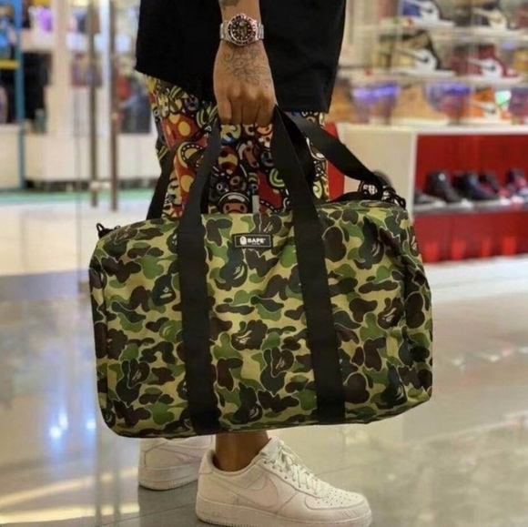 2022 Spring Exclusive Release BAPE large Duffle Bag Very High Quality - Picture 5 of 8